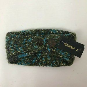 Wilson Leather Hand Knit Head Wrap New with Tags